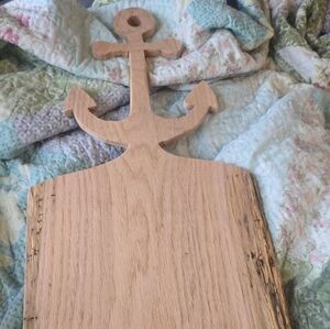Wooden Anchor Cutting Board